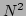 $N^2$% WIDTH=26 HEIGHT=16 