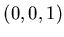 $\{ (x,y,z):~ 1+x^2+y^2=z^2\}$