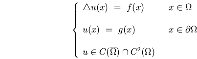 {\pic NOTA: Si pu\'o provare: - se $\scriptstyle{\Omega}$\ \'e un connesso apert...
...ora non
assume ne massimi ne minimi locali interni in
$\scriptstyle{\Omega}$.}