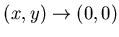 $f(x,y)=\frac {\tan (x^2+y^2)}{\sqrt{ x^4 +y^4}}$